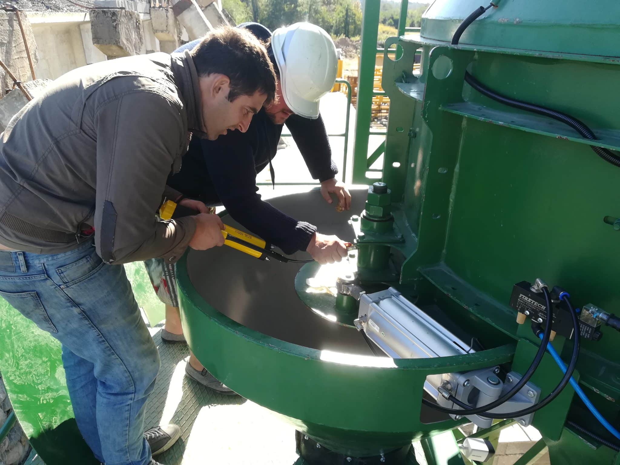 Seguridad Y Mantenimiento De Una Planta De Concreto