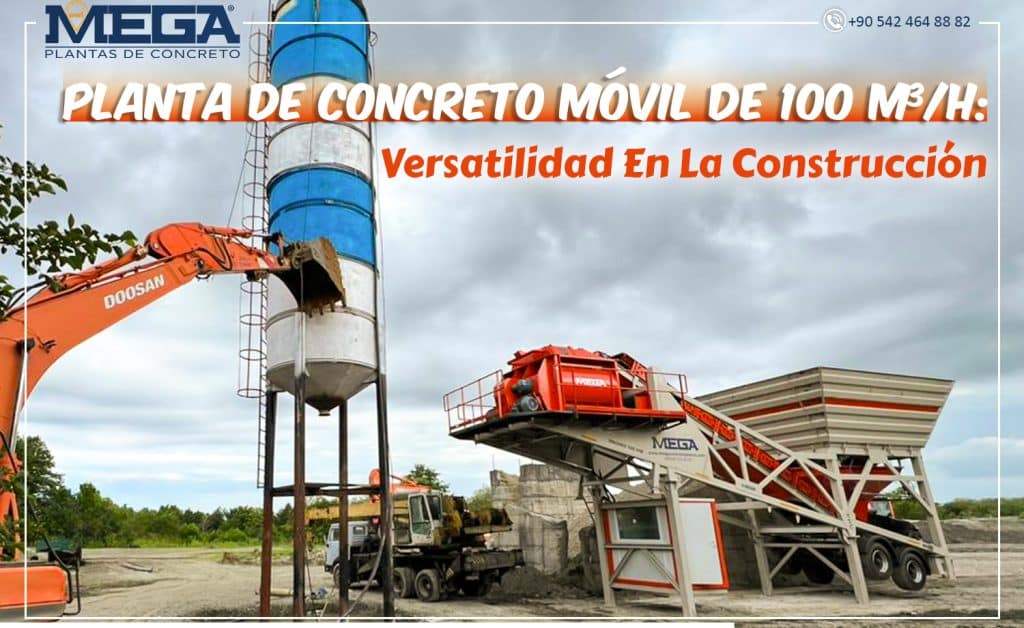 Planta De Concreto Móvil De 100 m³/h