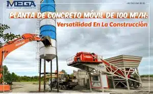 Planta De Concreto Móvil De 100 m³/h